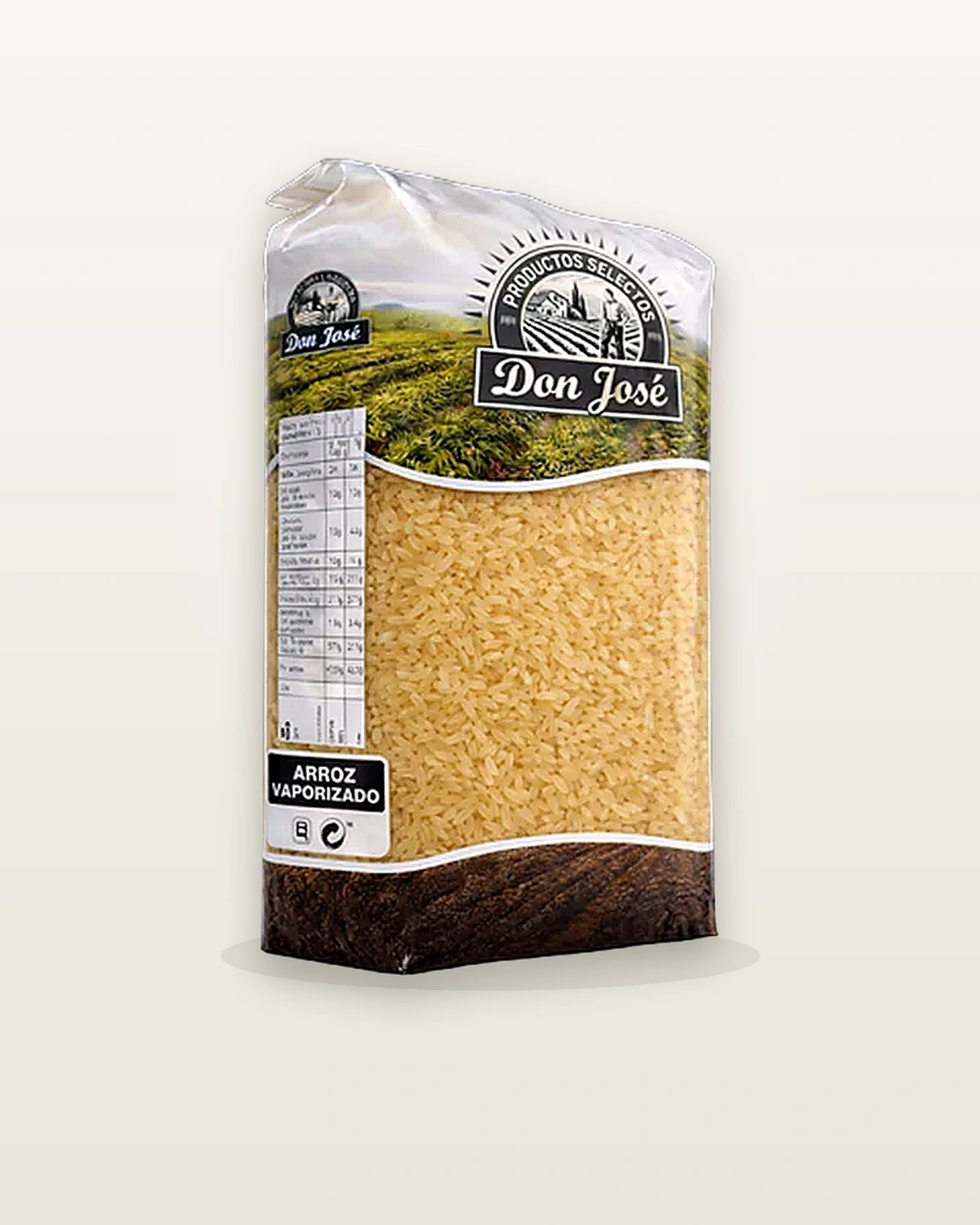 Arroz Vaporizado Don José — presentaciones 1 kg y 5 kg