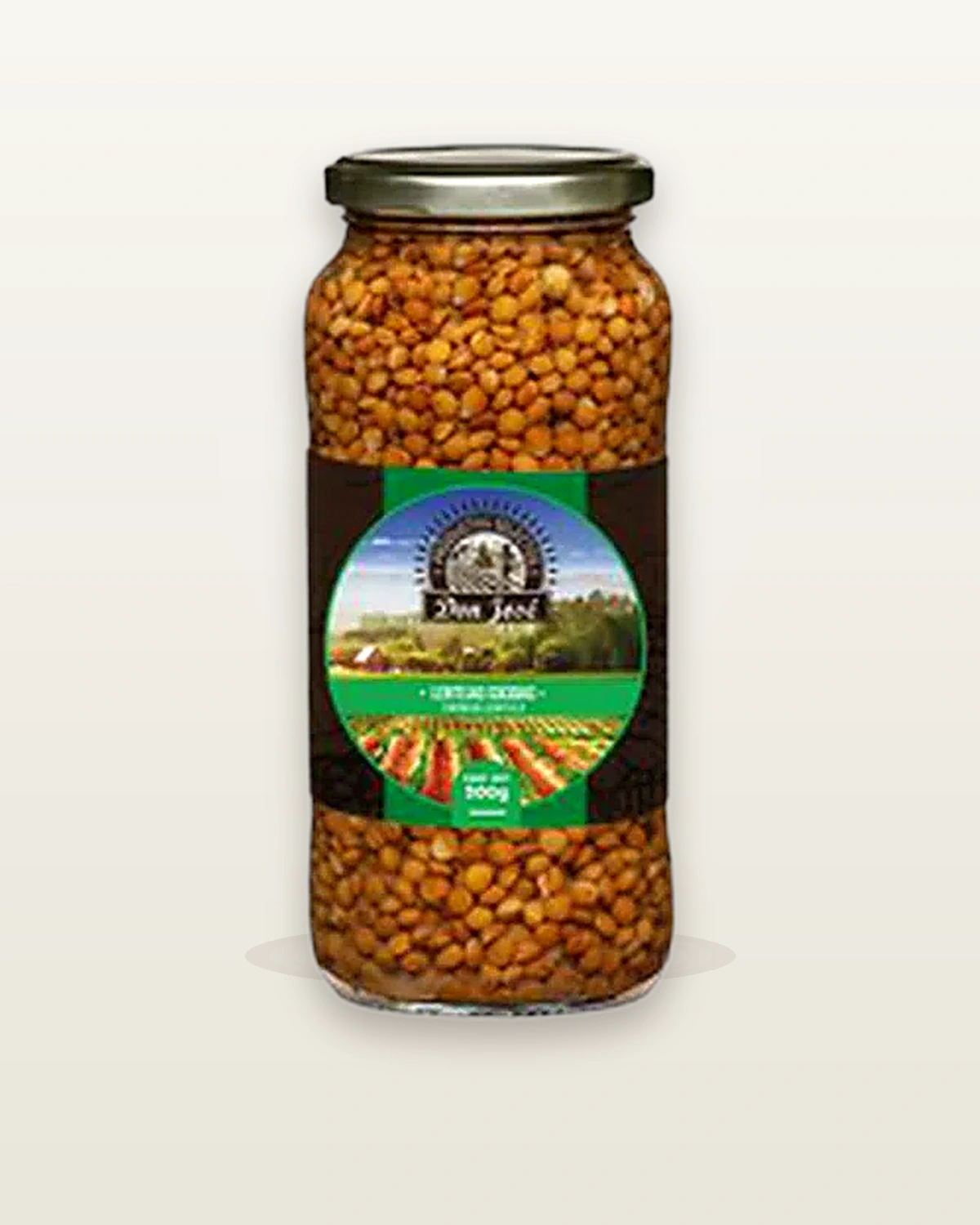 Lentejas cocidas Don José — frasco 580 ml