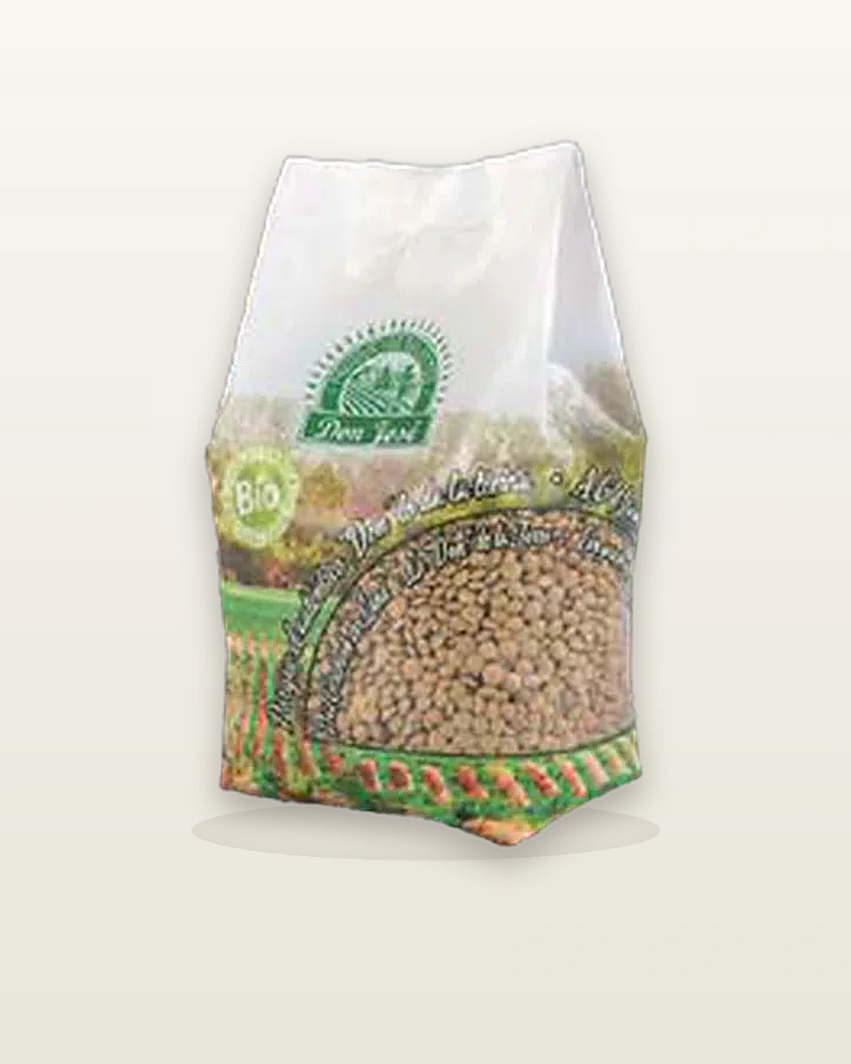 Lenteja Estón Don José en agricultura ecológica — presentaciones 500 g y 5 kg