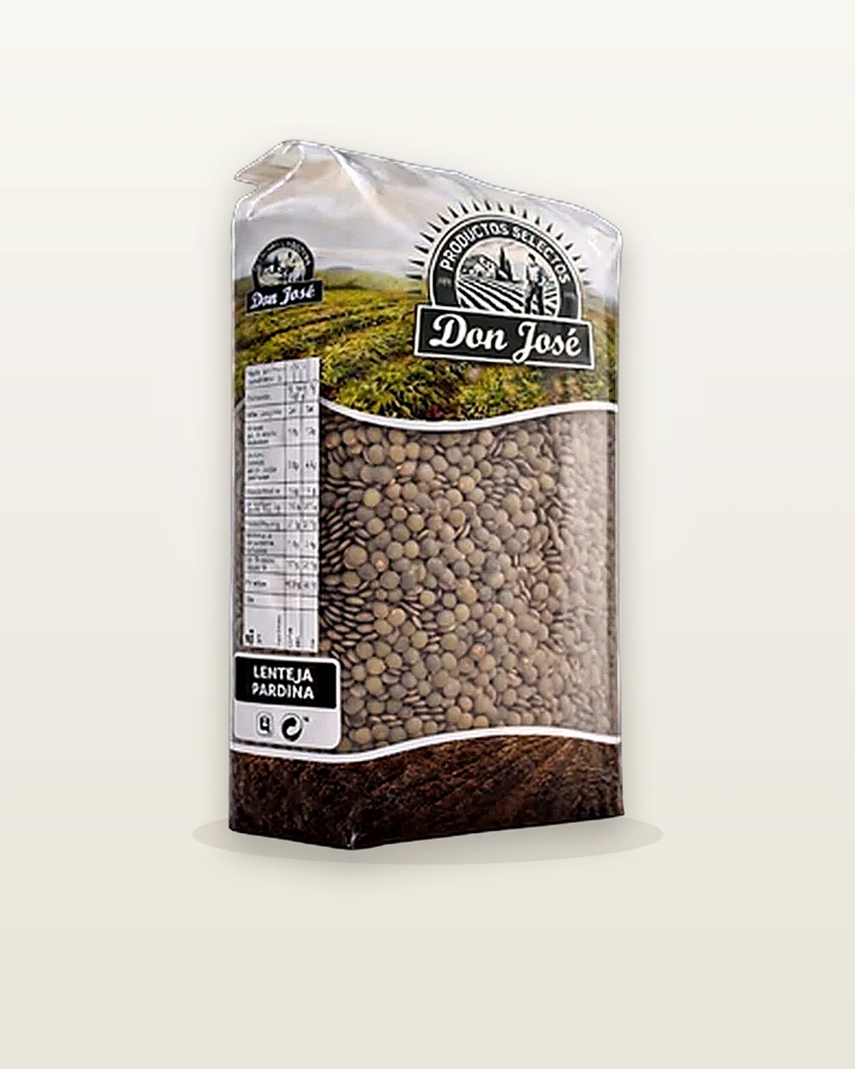 Lenteja Pardina Don José — presentaciones 500 g, 1 kg y 5 kg