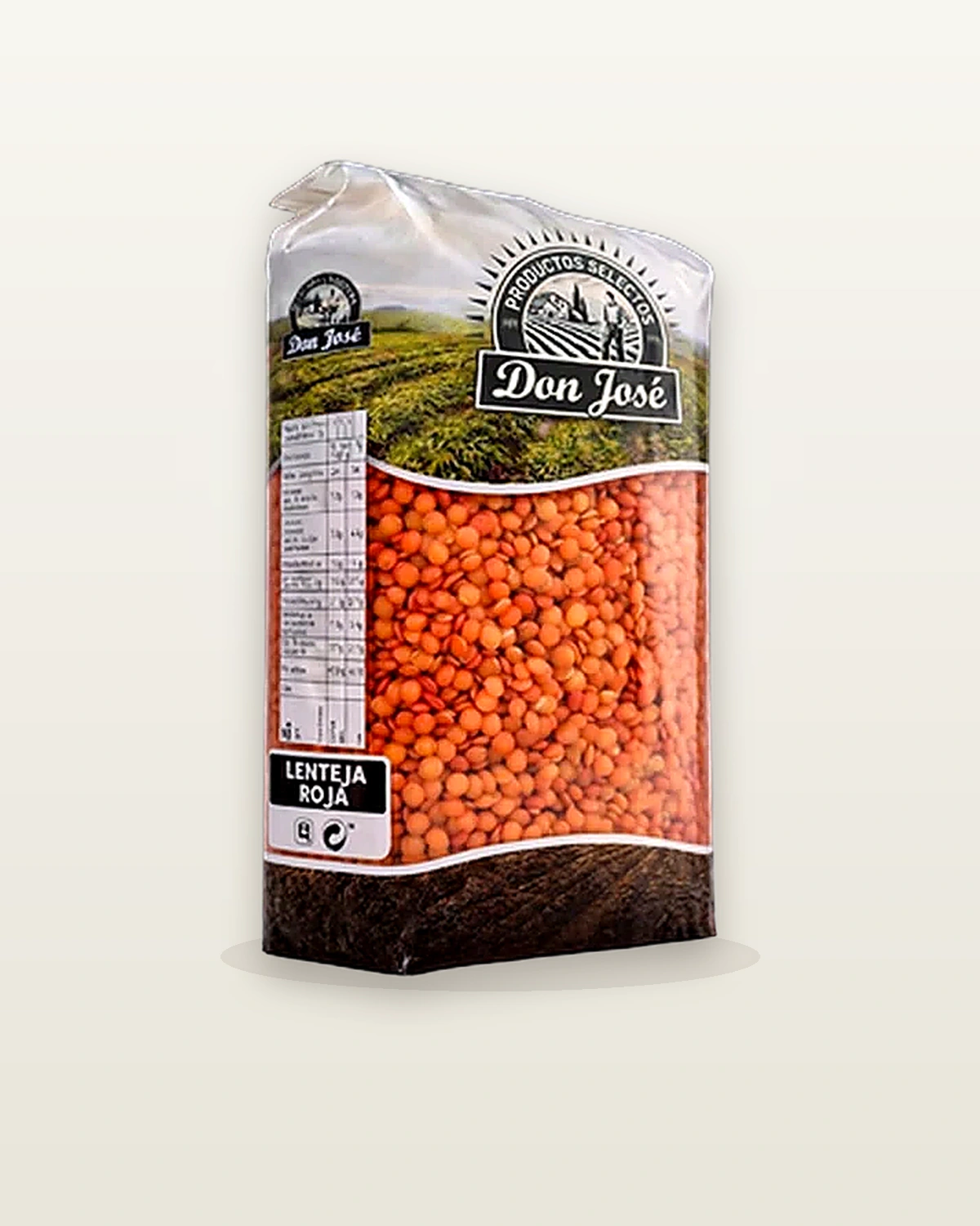 Lenteja Roja Don José — presentaciones 500 g, 1 kg y 5 kg